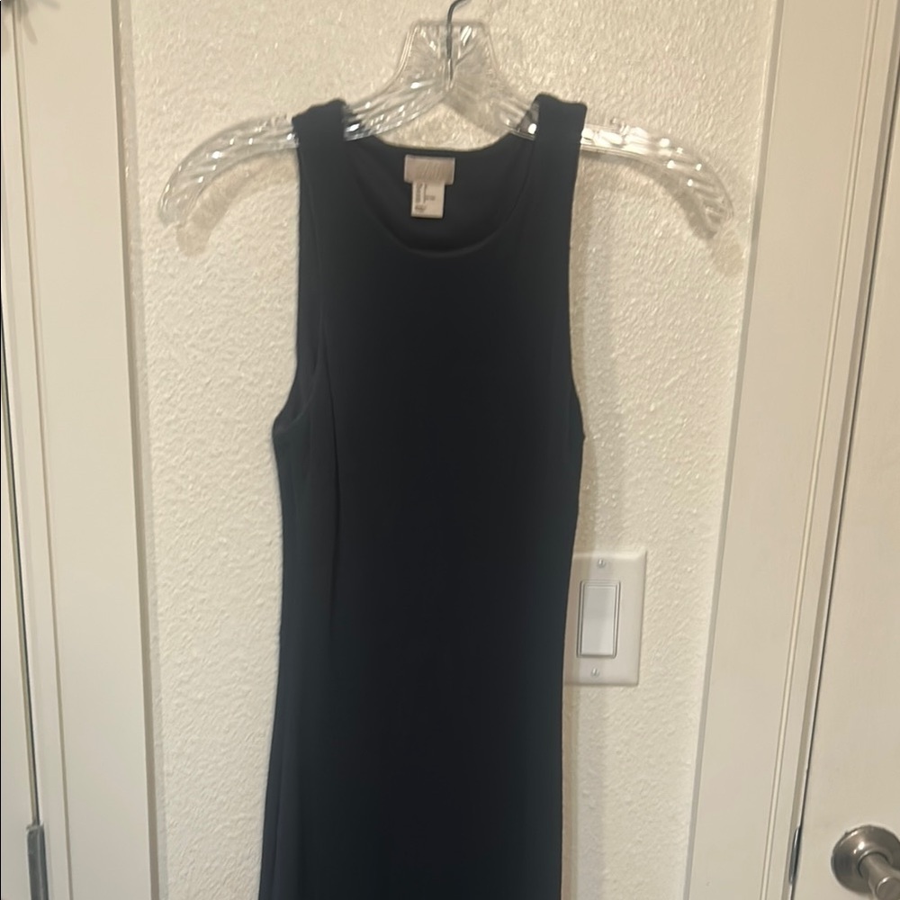 H&M Midi Bodycon Dress in Navy